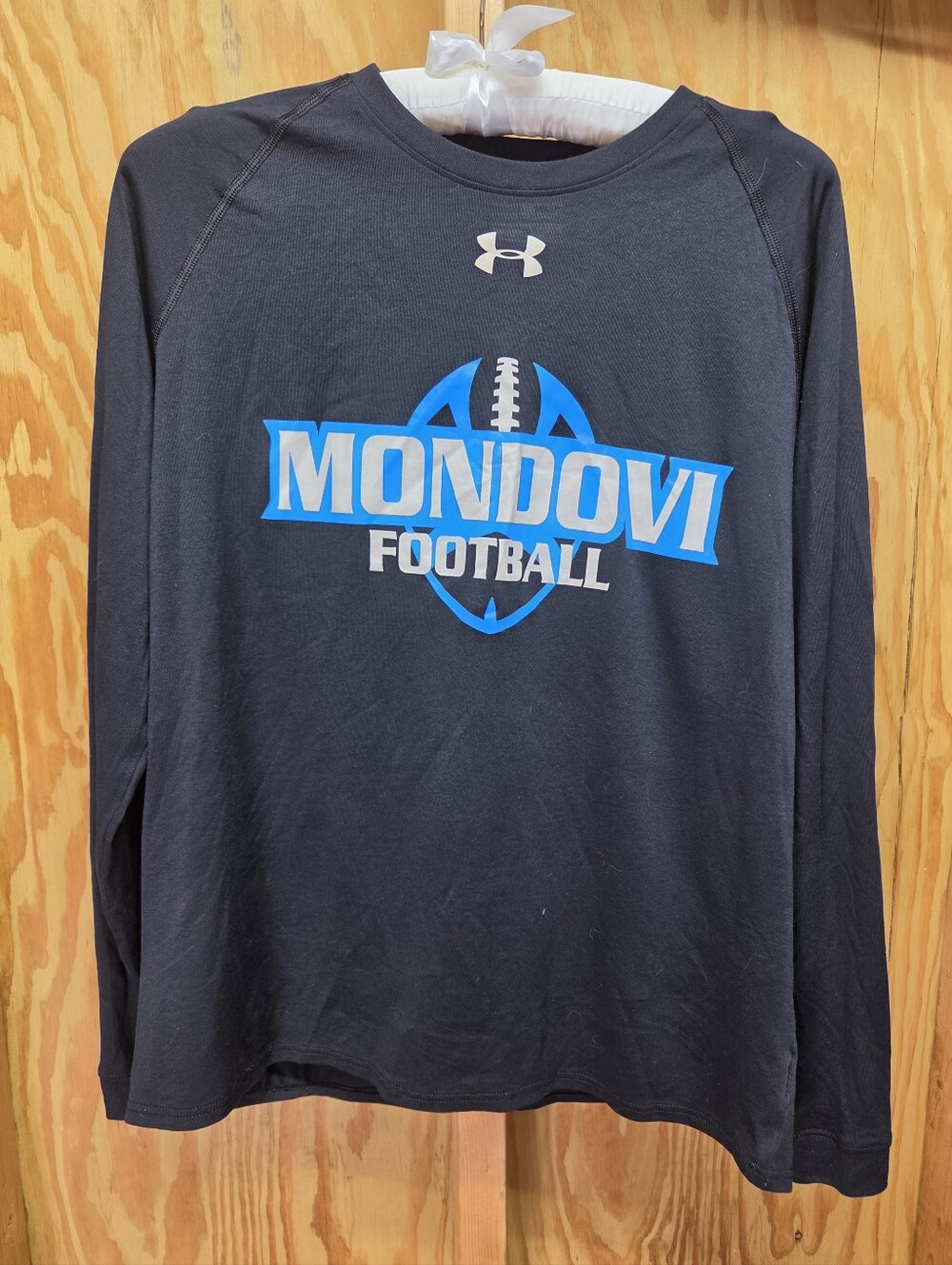 Under Armour HeatGear Mondovi Football Graphic Long Sleeve Training Shirt L